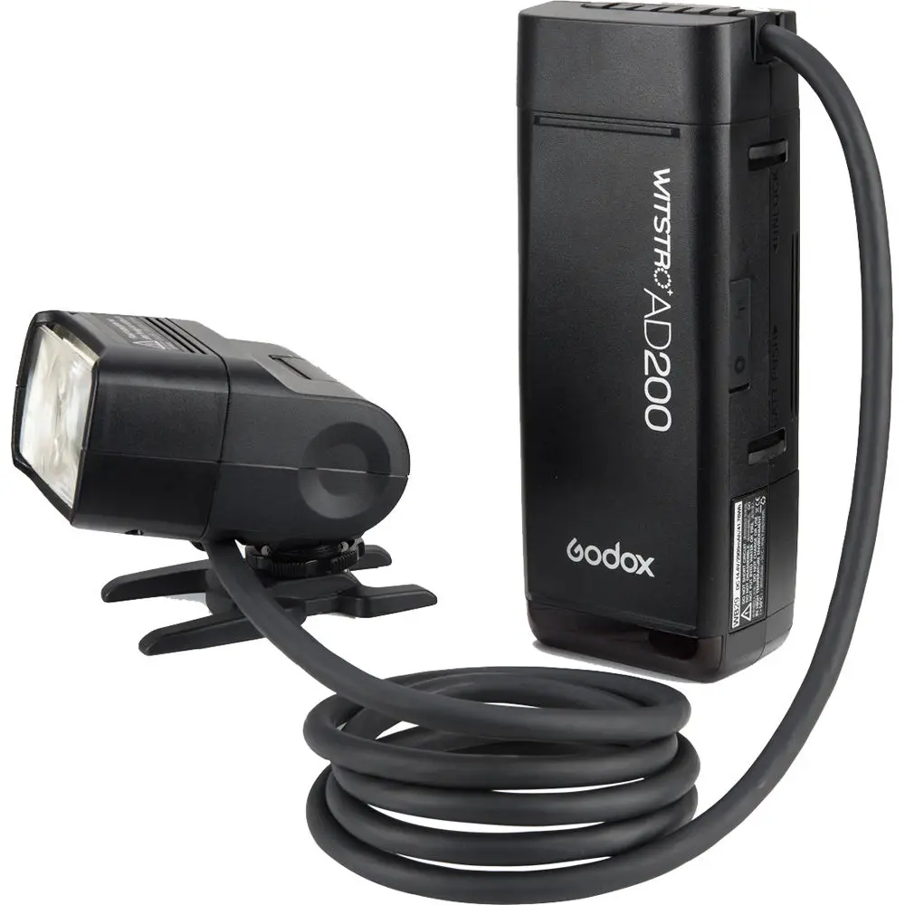Lâmpada de Luz para Godox Sapato Quente Remoto Separado Extensão Flash Cabeça Cabo Portátil Ad200 Ad200pro Ec200 1.85m - Image 6