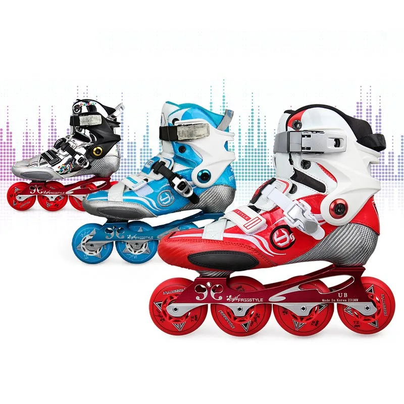OriginalFreestyleYJSCarbonFiberProfessionalSlalomInlineSkates