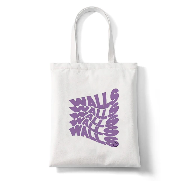 Louis Tomlinson Walls One Direction Shopper Bags Shopping Bag Tote Bag Shoulder Bag Canvas Bags Large Capacity College Handbag X259