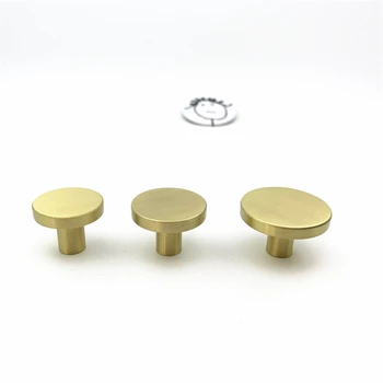 

LCH Nordic Style T Shaped Solid Brass Cabinet Knob Drawer Pull Furniture Handles Mini Brass Knob Clothes Hook Cylindrical Knob