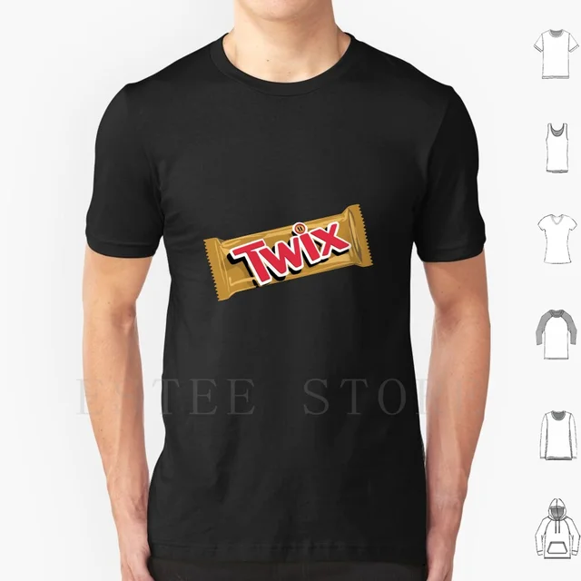 twix Candy Bar Design T Shirt: A Sweet Treat for Your Wardrobe