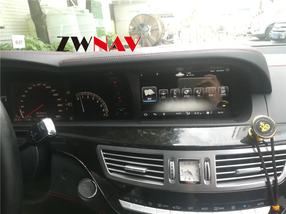 Flash Deal Android 9 4GB RAM car GPS navigation For Mercedes Benz W221 W216 S class head unit No DVD radio tape recorder multimedia player 2