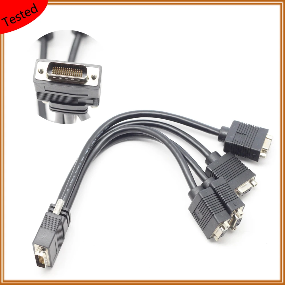 Кабели Matrox M9120 P690 Plus 4-экранный аналоговый обновленный кабель Адаптер кабеля для 4