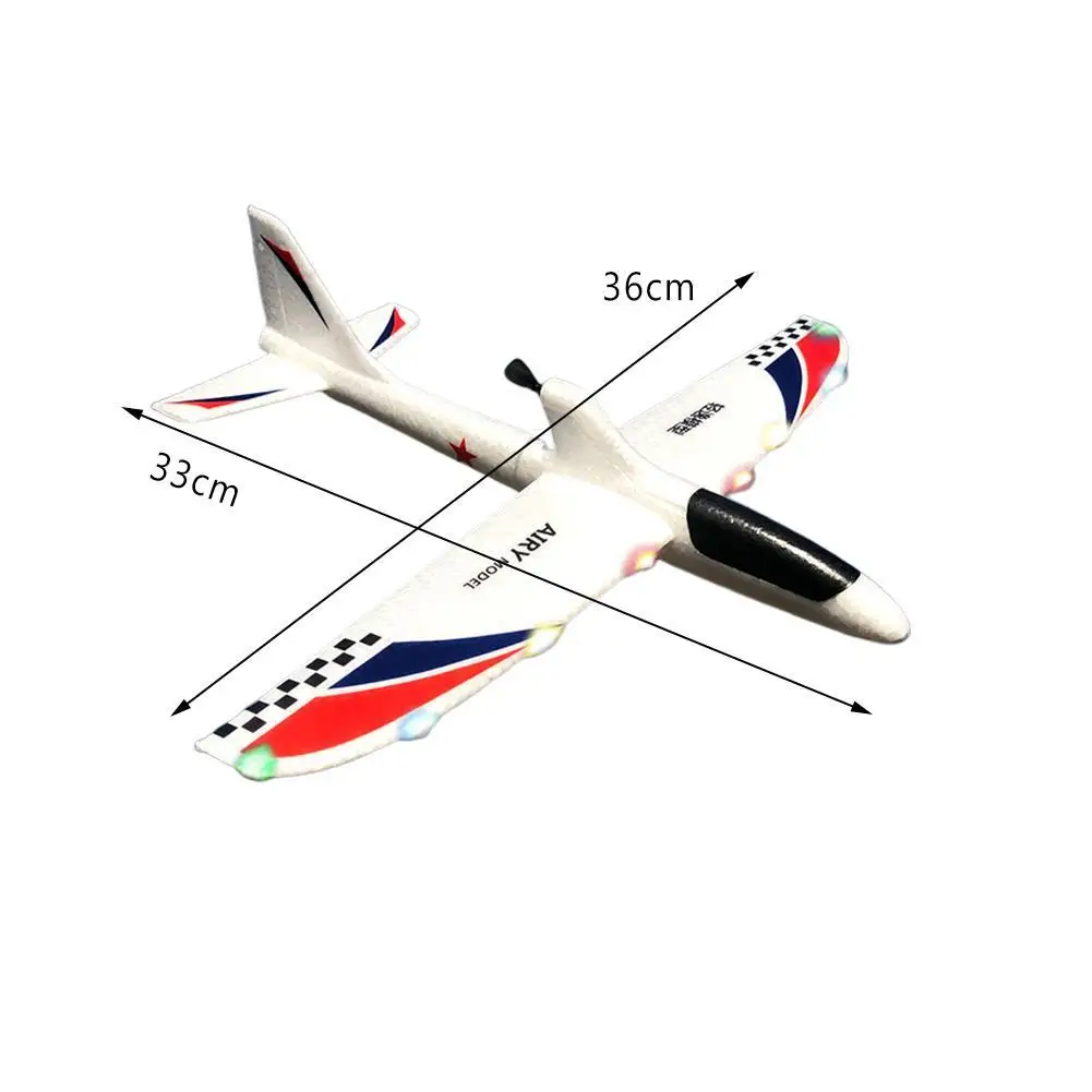 Ручной метательный Электрический самолет игрушка Детская образовательная модель Diy планер обтекаемый подарок конденсатор Пены Rc самолет