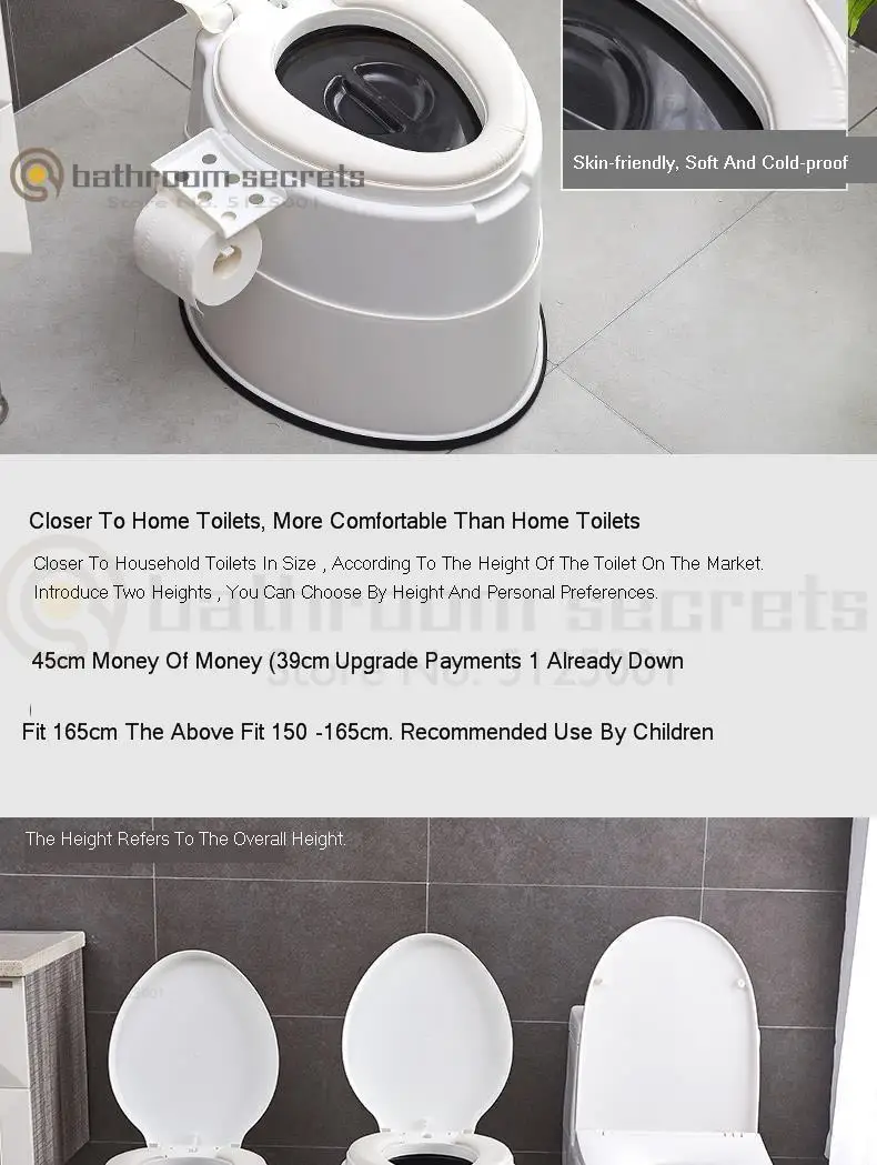 Портативный туалет, туалет для беременных женщин, бытовой портативный Spittoon, бытовой взрослых пожилых ведро мочи, писсуар стул