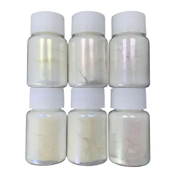 

6 Colors Shiny Aurora Resin Pigments Polarized Diamond Pearlescent Pigments Kit Colorants Resin Dye Jewelry Making Tools