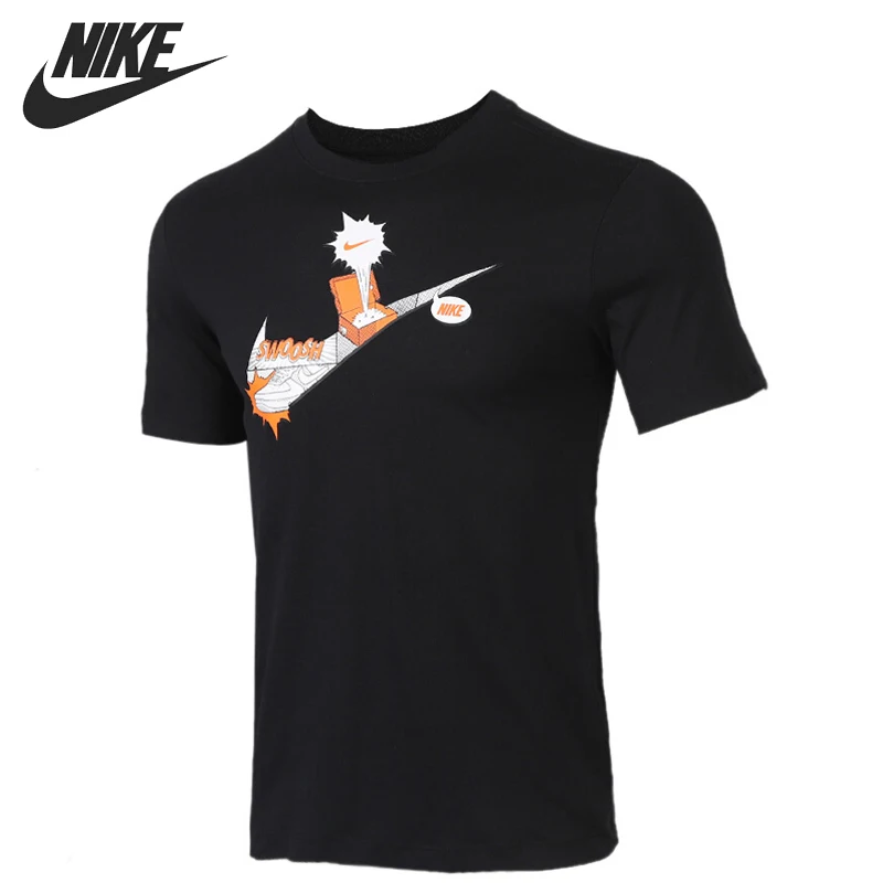 Оригинальный Новое поступление NIKE AS M NSW TEE FTWR 1 HBR мужские футболки с коротким