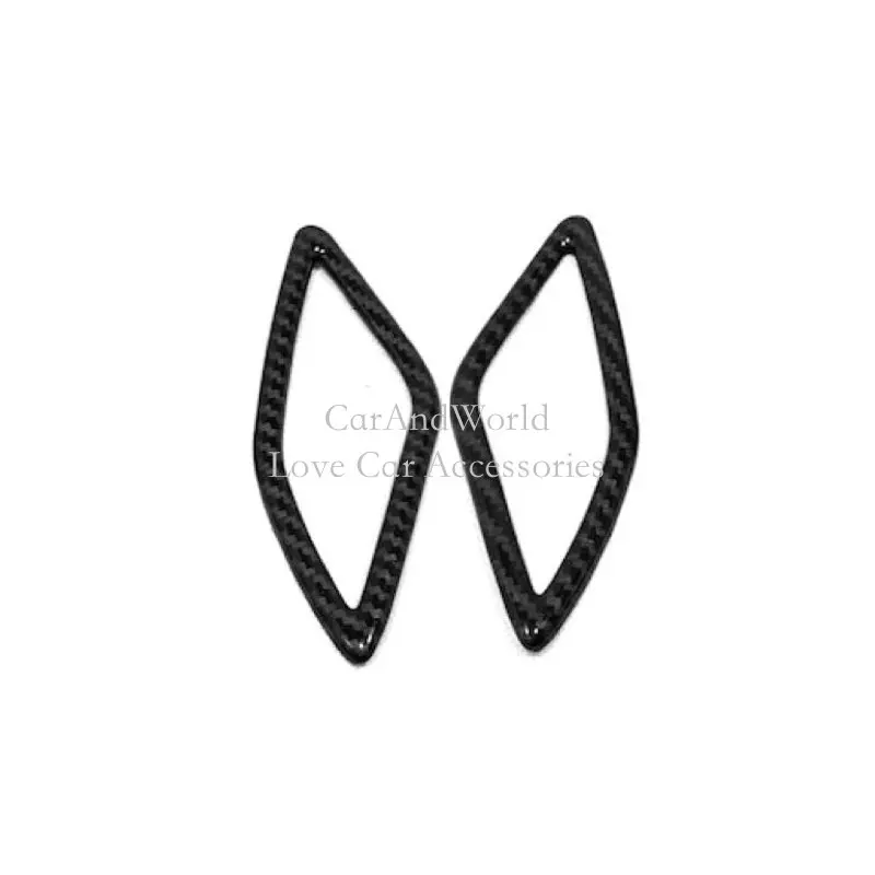 

Carbon fibre Car Door A Pillar Loudspeaker Horn Speaker Music Sound Ring Trim Cover For Volvo XC40 2018 2019 Accessories