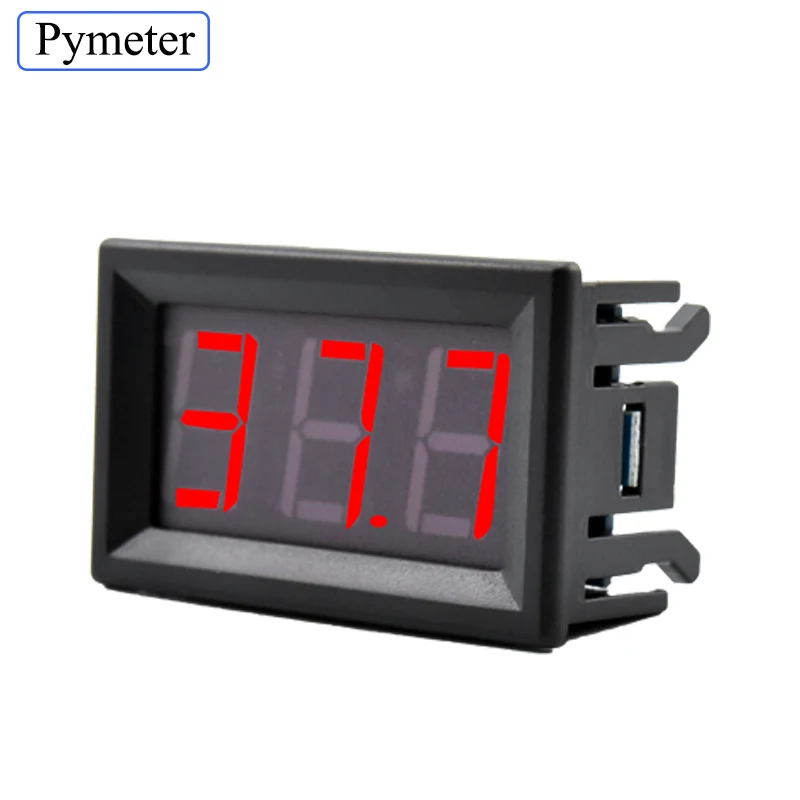 Пирометр цифровой трубчатый светодиодный термометр 12В измеритель температуры K-type R06 Стик измерительный прибор для термопары-30~ 800 термограф