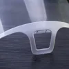 40pcs Transparent Catering Mask Anti Fog Catering Food Hotel Plastic Kitchen Restaurant Smile Mouth Masks 4