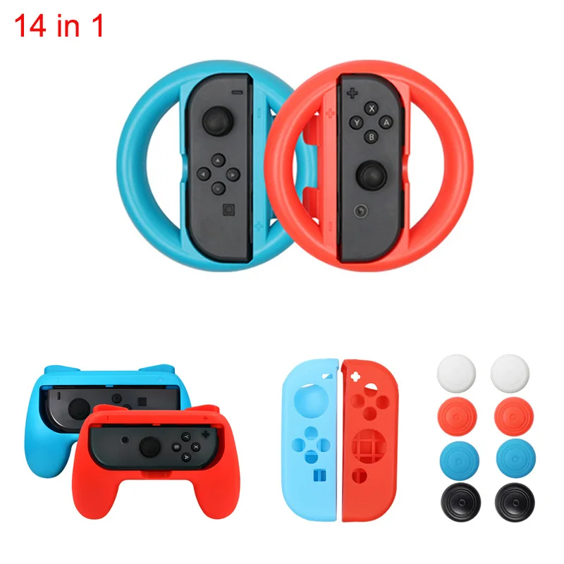 Рукоятки для rend переключатель геймпад левый и правый Joy-Con Joycon NS игровой контроллер ABS чехол Аксессуары