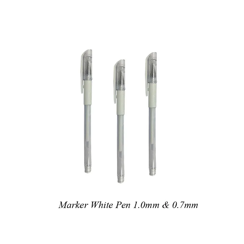 10 Pcs Tattoo Microblading Eyebrow Skin Marker Pen 1mm 0.7mm Eyebrow Tattoo Pen- Microblading Surgical Skin Thick Thin Marker