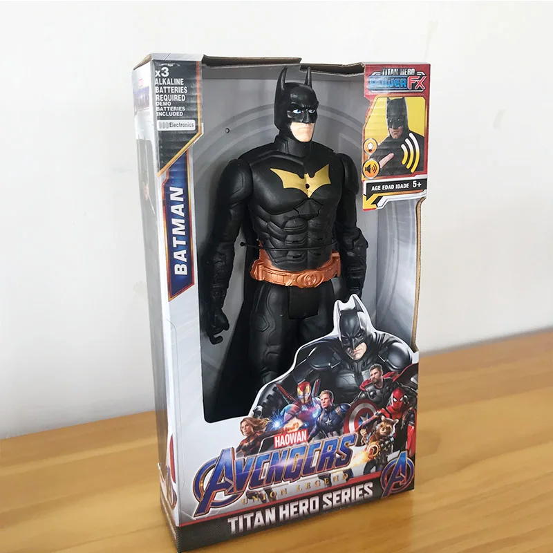 

BOXED 30cm Marvel AvengersThanos Spiderman Hulk Iron Man Falcon Venom Captain America Thor Wolverine Action Figure Toys Dolls