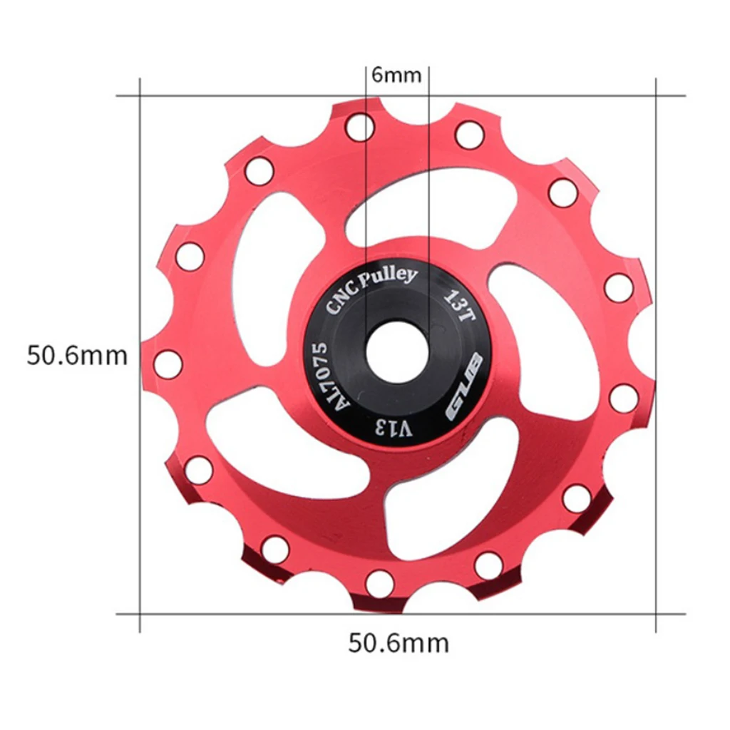 Clearance MTB Mountain Road Bike Rear Dial Bearing Flywheel Hole Guide Wheel & Fixed Ring Bicycle Wheel Parts 4