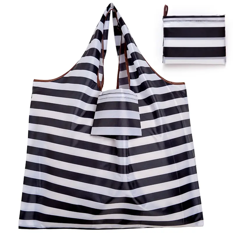 Big Size Thick Nylon Large Tote ECO Reusable Polyester Portable Shoulder Women's Handbags Folding Pouch Shopping Bag Foldable - Image 29
