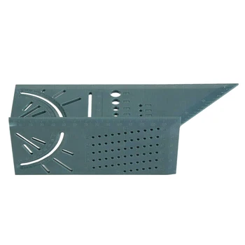 

Multifunctional Woodworking Three-Dimensional Positioning Ruler 3D Angle Measurement Measuring Ruler Hand Tool Sets