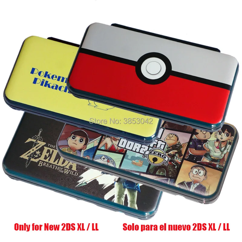 

Matte Hard Plastic Shell Case Cover for New 2DS XL LL for New 2DSXL New 2DSLL Decal and Protector