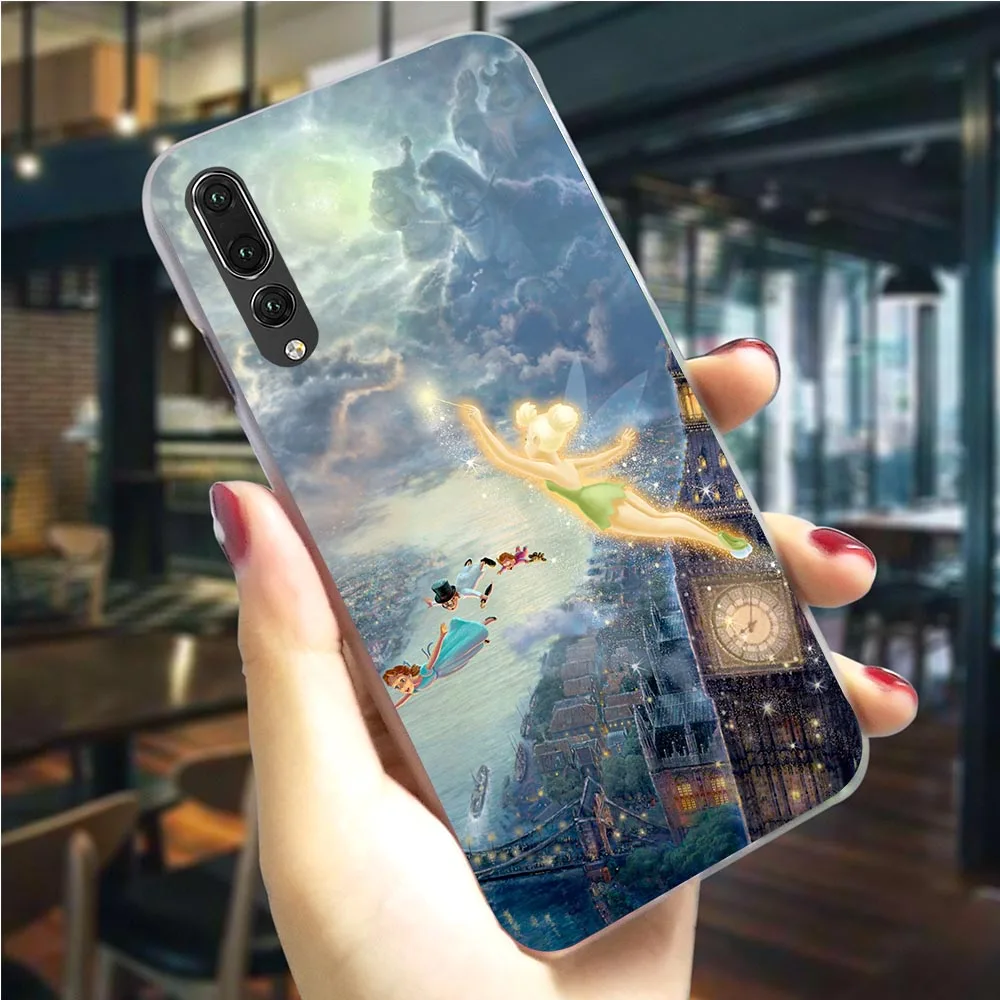 Чехол для телефона Huawei P20 чехол Питер Пен Венди Тинкербелл P9 Lite Mini/2017 P10 20 30 Pro P Smart Z