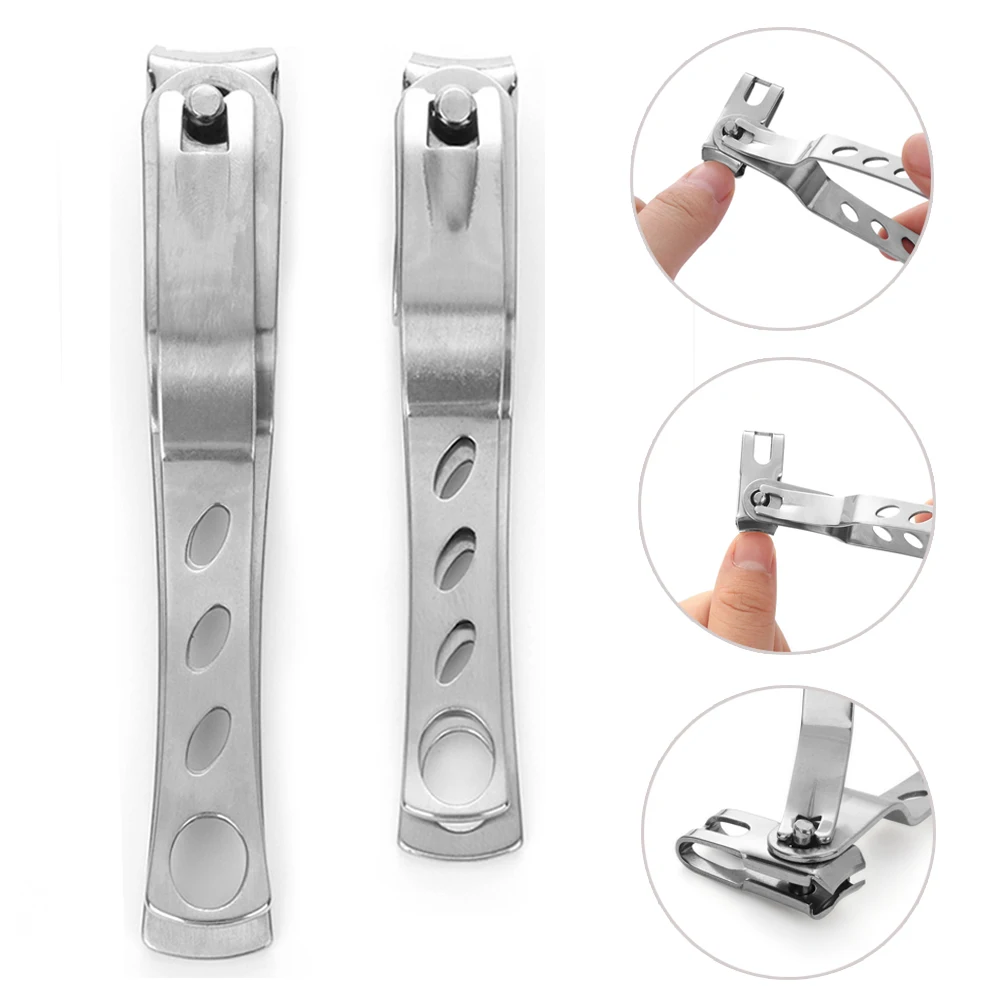 

1PC Stainless Steel Nail Clipper 360 Degree Rotary Cuticle Toenail Cutter Trimmer Toe Finger Health Care Manicure Pedicure Tool