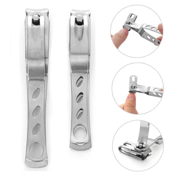 

1PC Stainless Steel Nail Clipper 360 Degree Rotary Cuticle Toenail Cutter Trimmer Toe Finger Health Care Manicure Pedicure Tool