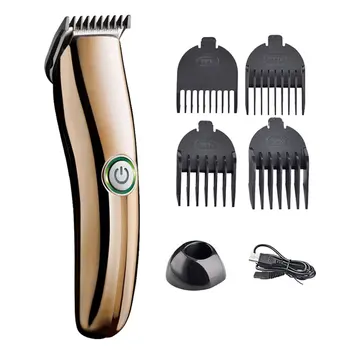 

Professional Digital Hair Trimmer Rechargeable Electric Hair Clipper Low Noise Men's Cordless Haircut Adjustable Ceramic Blade