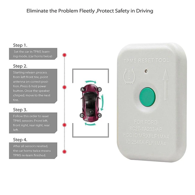 Tpms reset tool sensor relearn reset tool for ford and 40 off