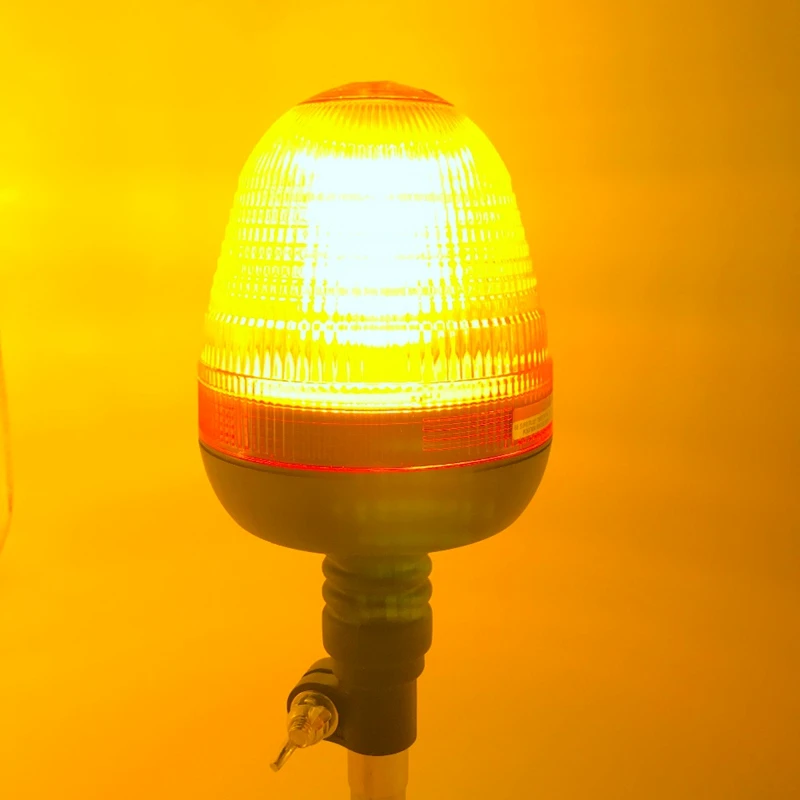 60LED автомобильный вращающийся мигающий Янтарный светильник Предупреждение ющий светильник, аварийный мигающий светильник, сигнальный светильник для грузовика, внедорожника