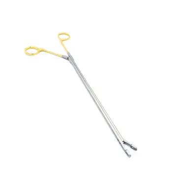

Thomas A D'Amico biopsy forceps without ratchet oval ring jaws vats mic mis thoracoscopy thoracic thorat surgery instruments kit