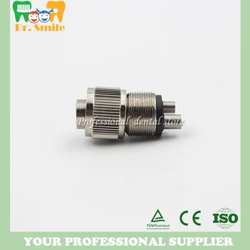 

Dental turbine Handpiece adaptor Coupler Motor Convertor Changer for High Speed Handpiece 4 to 2 Hole