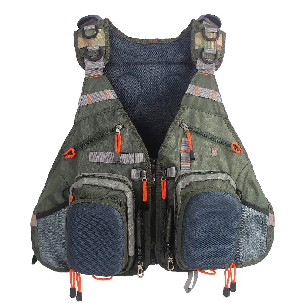 Fly Fishing Vest Pack Adjustable Vest Backpack for Men and Women Mesh  Anglers Jacket for Bass Fishing and Outdoor Activities