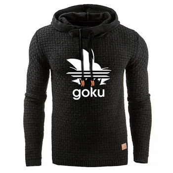 

Anime Dragon Ball Z Goku Hoodie Men Slim Fit Sweatshirt Harajuku Fashion Casual Men Hoodies cotton Hooded Sportswear X