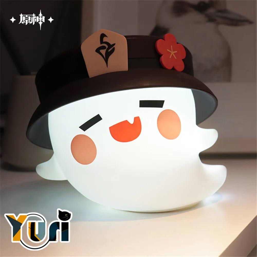 

Genshin Impact Hu Tao Hutao Official Original Pat Silicone Sleep Night Light 3 Levels of Brightness C YS