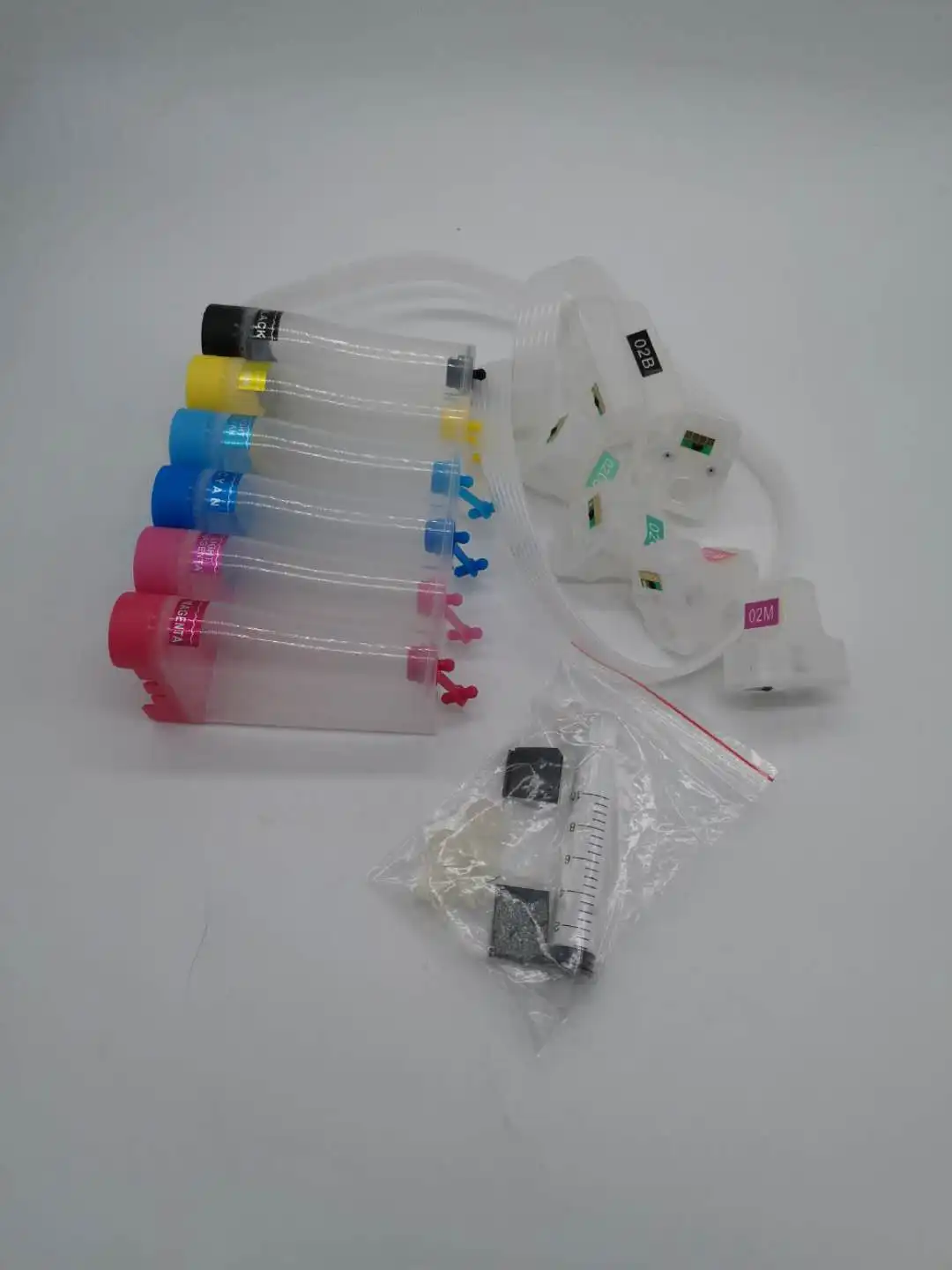 Ciss CIS для HP 02 D7260/C7280/8230/8250/3110/3210/3310 с автосбросом Запчасти судового принтера |