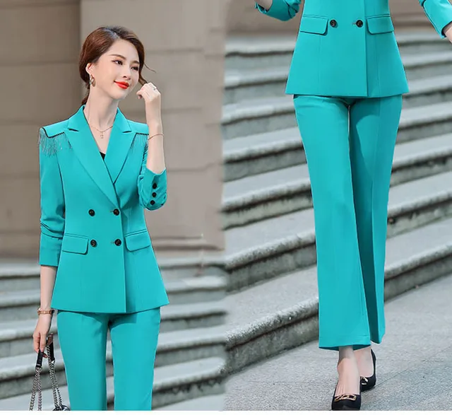 5xl Formal Uniform White Pantsuits 