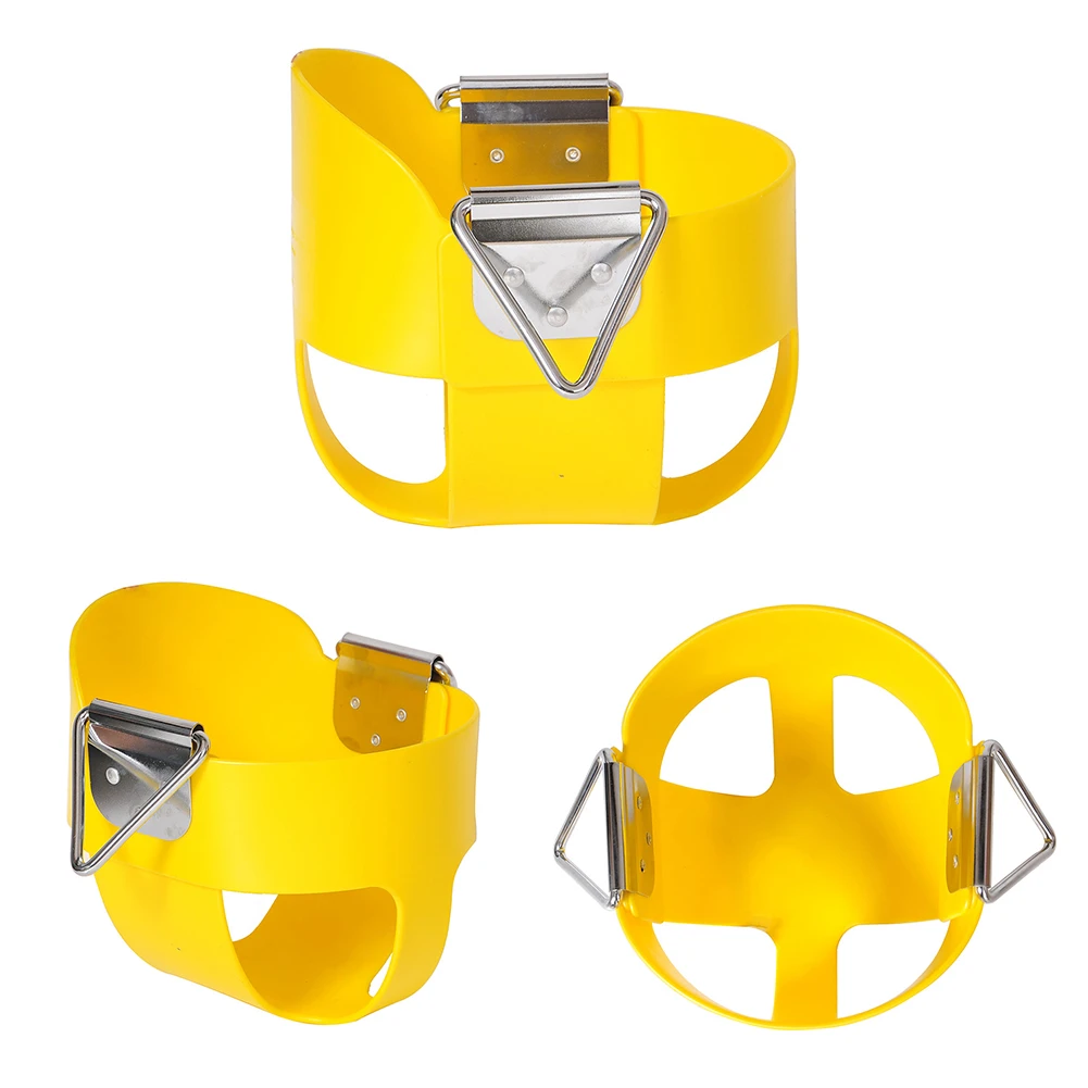 EVA Plastic Heavy-Duty High Back Full Bucket Toddler Swing Seat with Coated Swing Chains Fully Assembled