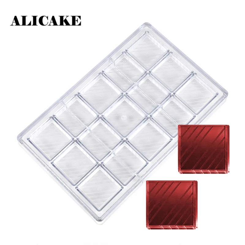 Chocolate Bar Mold Baking Polycarbonate Mould For Chocolate Baking