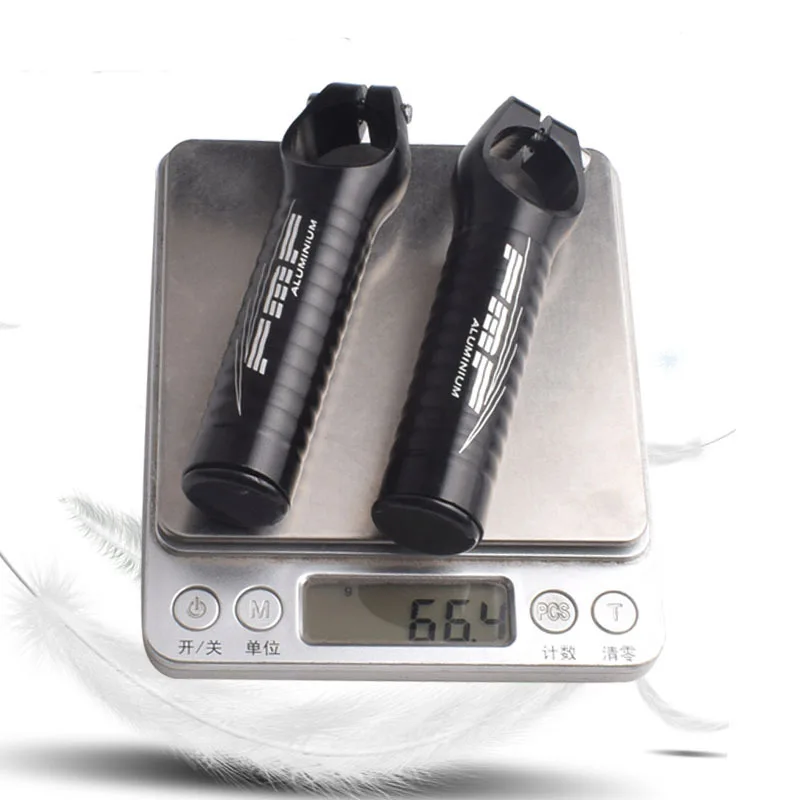 Mountain Bike Auxiliary Non-slip Handle Bar Ends Aluminum Alloy 66g Bicycle handlebar bicycle accessories bicycle handlebar