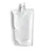 100 Pack, Stand-up Plastic Drink Packaging Bag Spout Pouch for Beverage Liquid Juice Milk Coffee 2