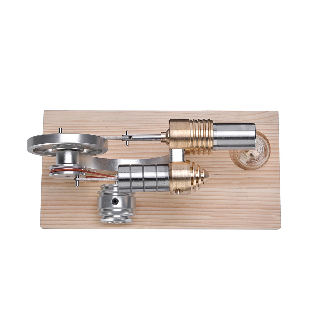 Metal Cylinder Bootable Stirling Engine Model Micro External Combustion Engine Model