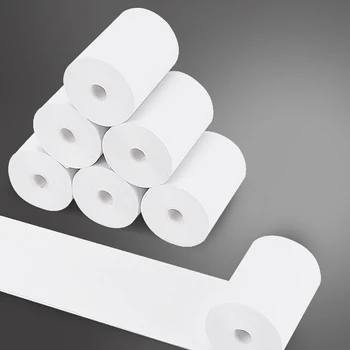 

Portable Mini Thermal Print Receipt Ticket Sticker Roll POS Cash Register Receipt Roll for Thermal Printer for Supermarket Hotel