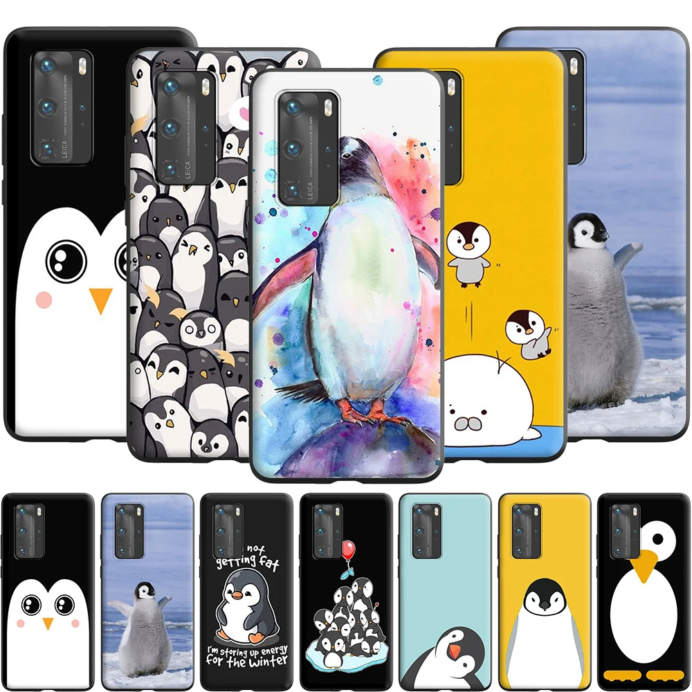 Милый силиконовый чехол с милым пингвином для Huawei Nova 6 7 SE 2 2i 3 3i 4 4E 5 5i 5T Lite Pro Smart |
