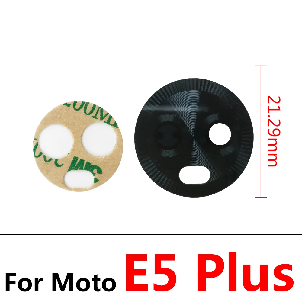 Rear Back Camera Glass Lens For Moto E 2020 E7 E5 Plus One Hyper One Fusion G 5G Play G10 G20 G30 G Stylus Camera Glass Lens photo frame phone Housings & Frames