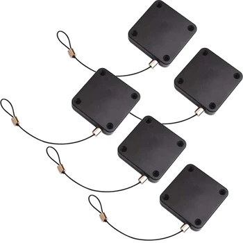 

5Pcs Punch-Free Automatic Sensor Door Closer Automatically Close Retractable Door Gentle Closer for All Doors Windoms