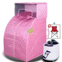 Сауна Детокс паром коробка портативный домашний спа потеря веса крышка головы съемный с нержавеющей стали травяной фумигации машина