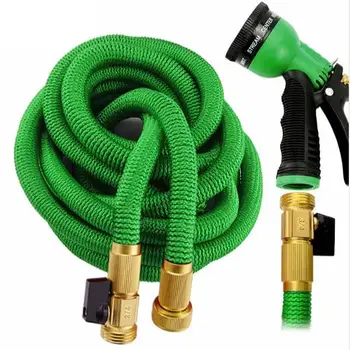 

Metal Water Spray 8 Type Mode Garden Watering Strong Water Spray Gun Set Garden Hose Pipe Nozzle Connector Outdoor Watering