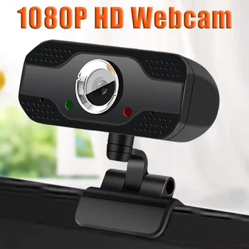 

Computer Camera with Microphone 1080P HD USB Webcam Live Streaming Web Camera Video Conference Camera Web for Desktop PC Laptop