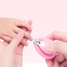 Безопасные маленькие портативные кусачки для ногтей для новорожденных детей, машинка для стрижки ногтей на пальцах, триммер, маникюрные ножницы, инструмент для ежедневного ухода за ногтями