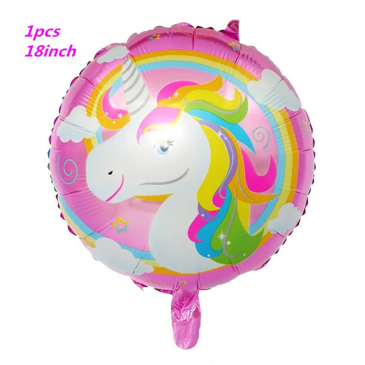 Style 15 1 шт. большой единорог кошка воздушные шары мультфильм животное фольга баллоны ребенок душ Вечеринка День рождения Свадебные украшения Дети подарок игрушки - Цвет: Style 15