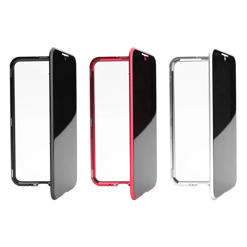 cellphone case Phone protective film phone case Magnetic Adsorption Case Shell Double Sided Glass Cover for Huawei NOVA 5