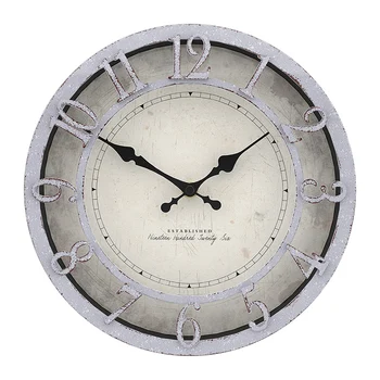 

Classic Bedroom Wall Clock Grey Large Black Nordic Design Round Wall Clock Creative Relogio De Parede Home Accessories EA60WC